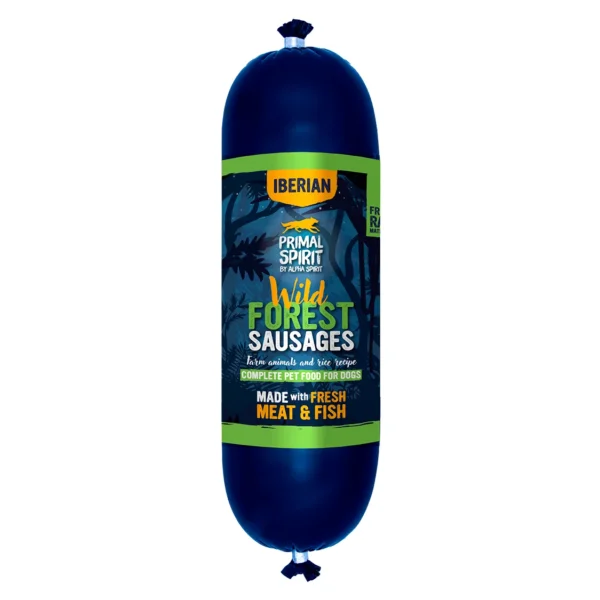 Compra alpha primal salchicha wild forest 10x1kg: sabor salvaje y natural