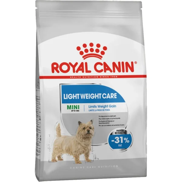 Royal canine adult light weight care mini 3kg: alimento ideal para perros pequeños con control de peso