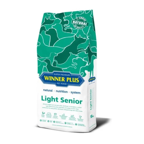 Winner plus canine senior light 18kg