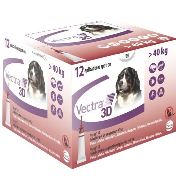 VECTRA 3D PERRO 10-25KG 12 PIPETAS