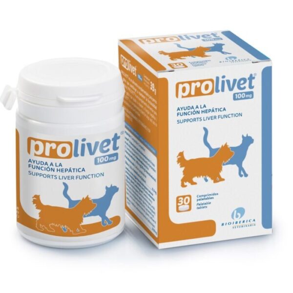 PROLIVET GATO Y PERROS PEQUEÑOS 30 COMPRIMIDOS
