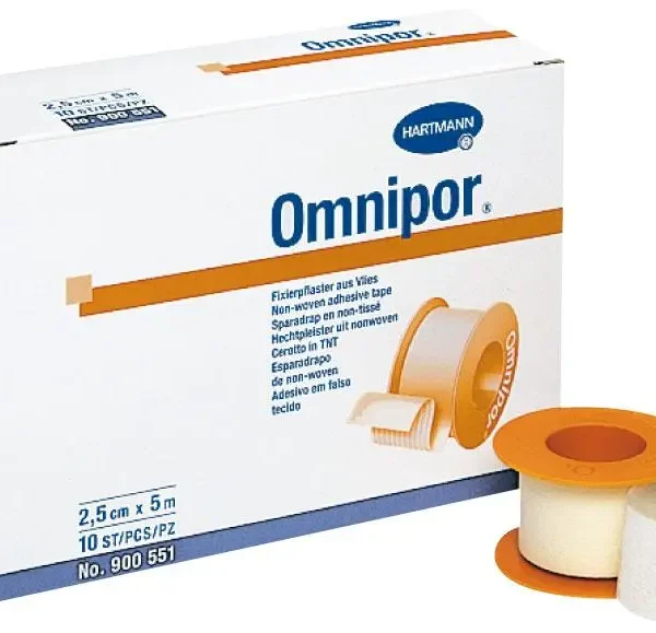Esparadrapo omnipor 1,25mx5 1ud hartmann