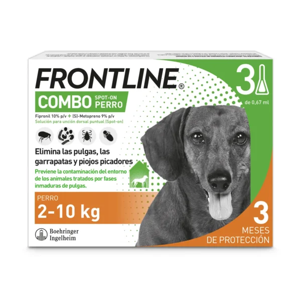 Frontline spot combo 2-10 kg 3 pip