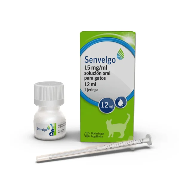 Senvelgo 15 mg/ml 12 ml | solución oral para gatos | apoyo al equilibrio glucémico 