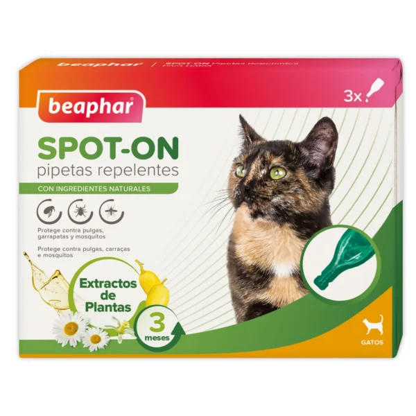 Beaphar pipetas repelentes gato 3x1ml