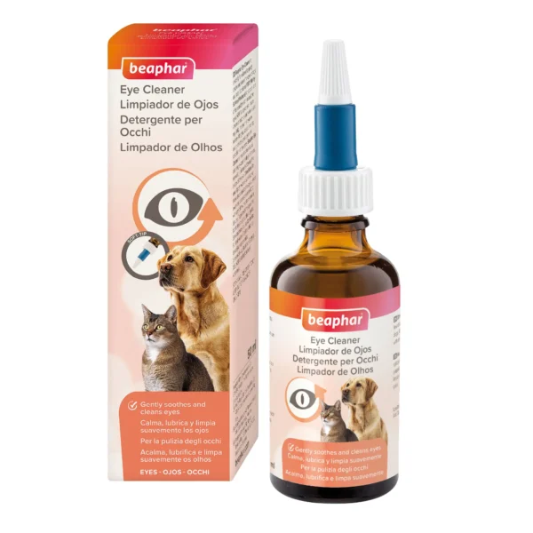 Beaphar limpiador de ojos perro y gato 50ml