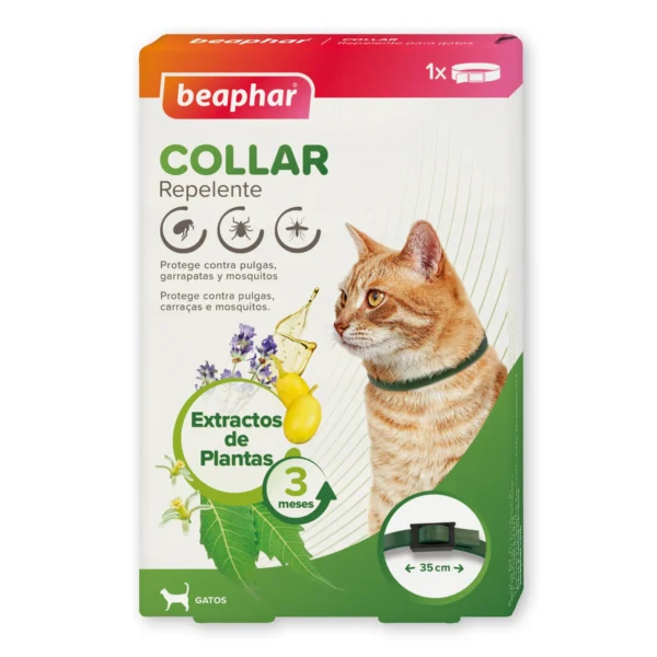 Beaphar Bio Band 35cm repelentný obojok pre mačky - účinná a prirodzená ochrana