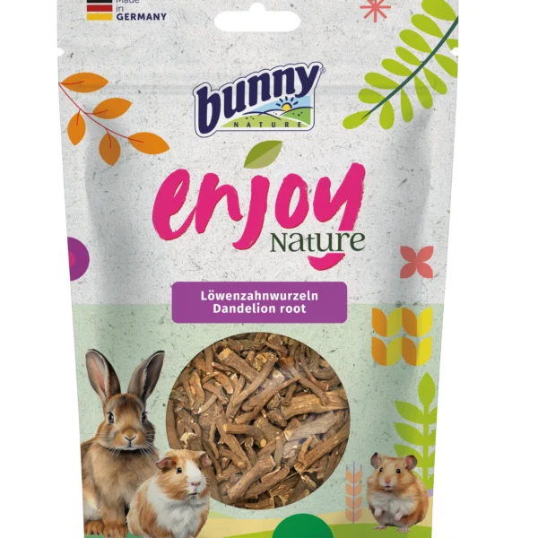 Bunny snacks enjoy nature raiz de diente de leon 6x100gr