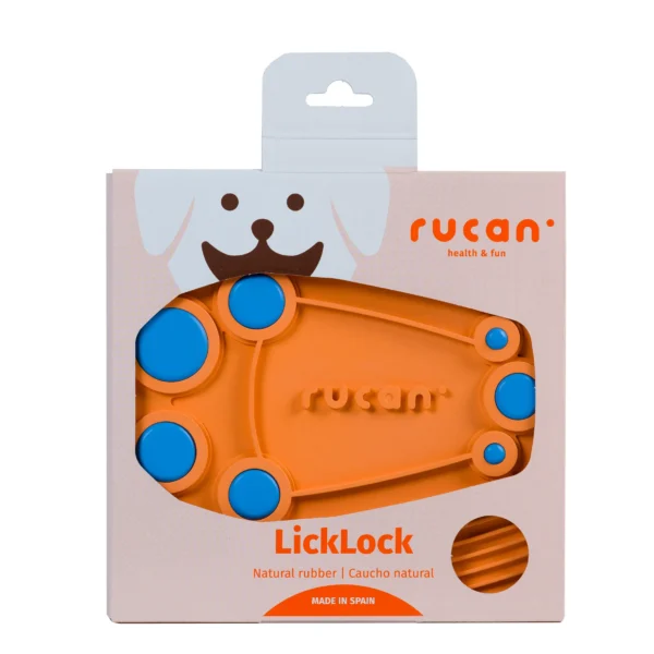 Licklock naranja y azul