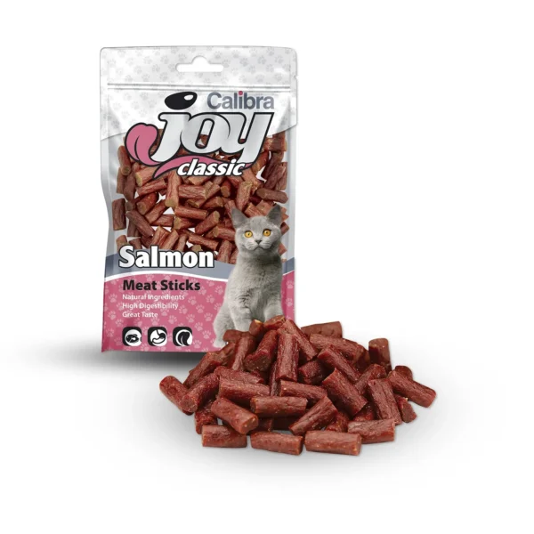 Calibra joy cat clusic sticks de salmón 70g - snack saludable para gatos