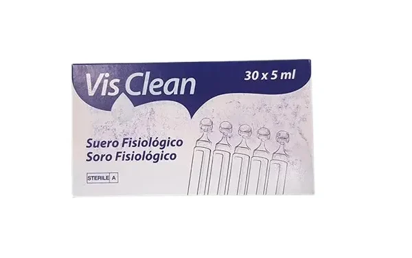 Suero fisiologico visclean 5ml 30uds