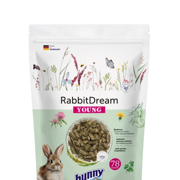 Bunny alimento sueno conejo enano joven 600gr