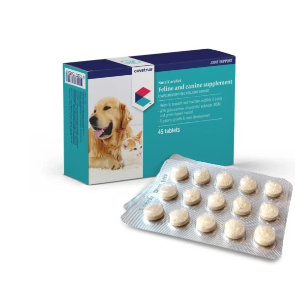 Nutricarevet suplmento articular perro y gato 45cpd covetrus