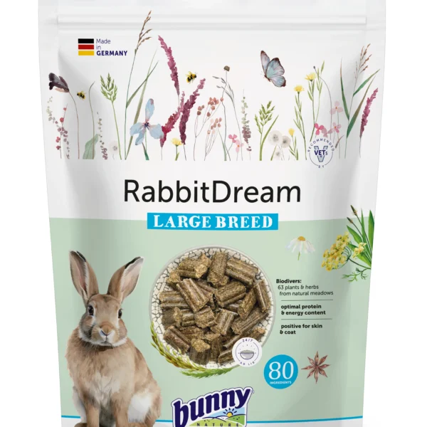 Bunny alimento sueno conejo razas grandes 1.5kg