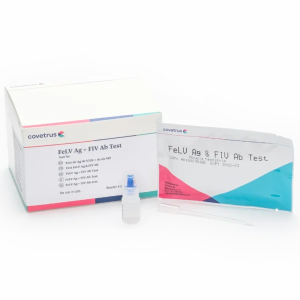 Test diagnostico combi felv+fiv 10test covetrus