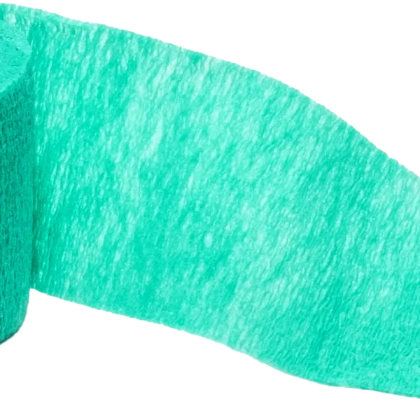 Cohesief verband 5 cm x 4,5 m groen 1 stuk covetrus