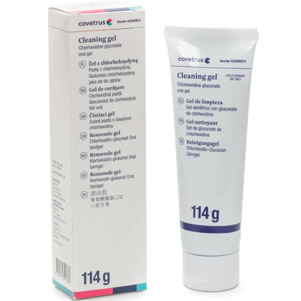 Gel limpiador dental 114g covetrus