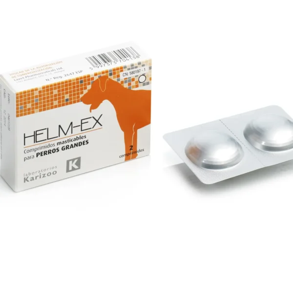 Helmex masticable perros grandes 2cpd