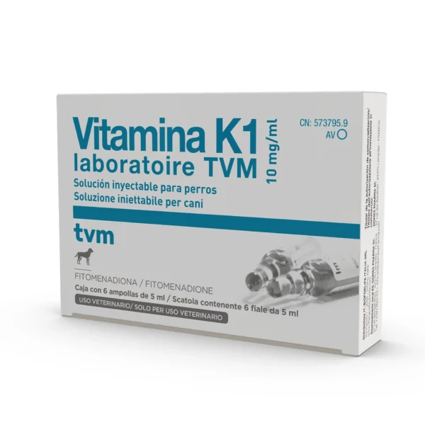 Vitamina k1 inyectable 10mg 6vialesx5ml (ndr)