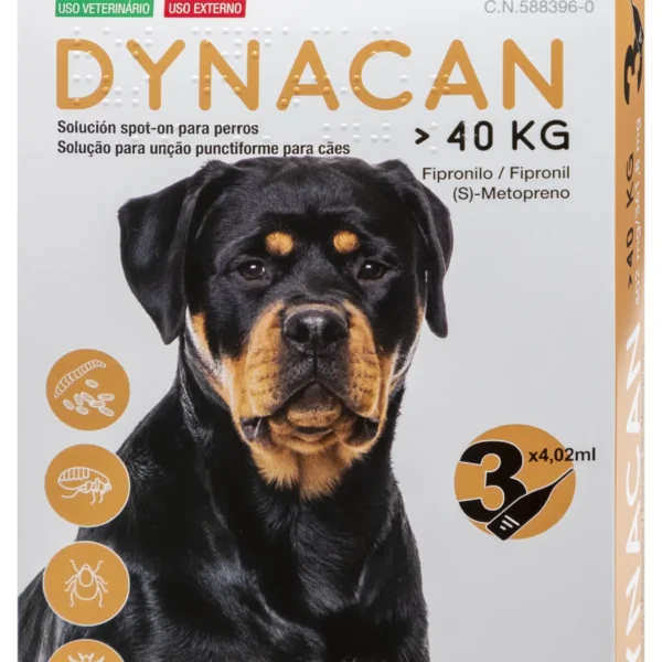 Dynacan perro >40kg 3 pipetas