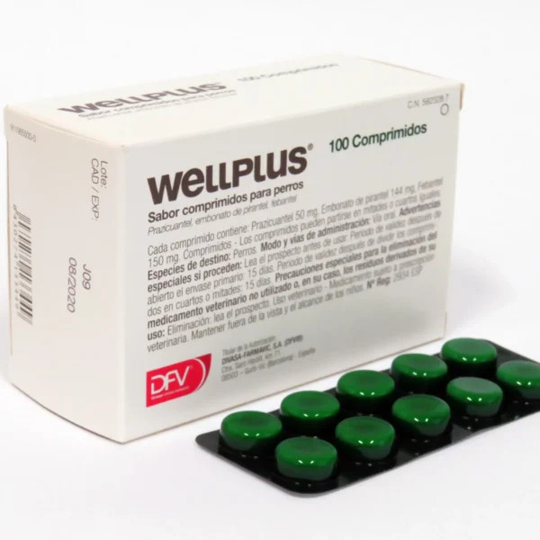 Wellplus perro comprimidos masticables 10blister 10cpd
