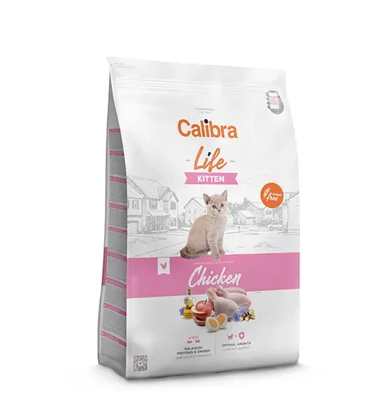 Calibra cat life kitten pollo 6kg - alimento seco saludable para gatitos