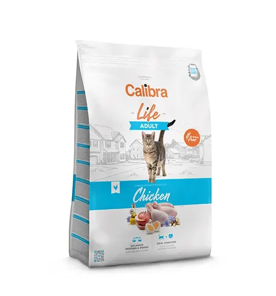 Calibra cat life adulto pollo 6kg - alimento seco saludable para gatos