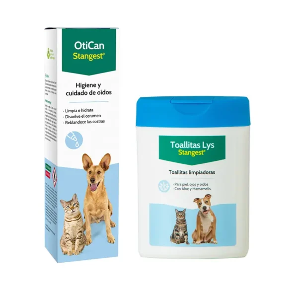 Pack otican oidos + toallitas 40uds