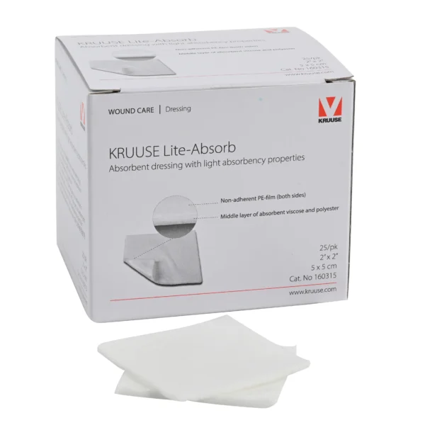 Lite absorb 5x5cm 25uds kruuse