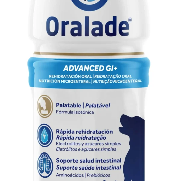 Oralade advanced gi perros/gatos 6x500ml
