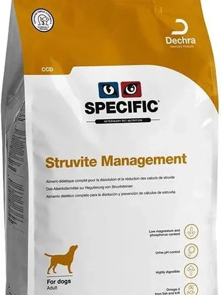 Alimento para perros adultos: specific canine ccd manejo de estruvita 12kg