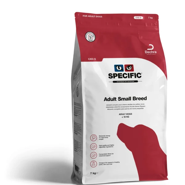 Alimento para perros pequeños specific canine adult cxd-s 7kg - nutrición óptima para razas pequeñas