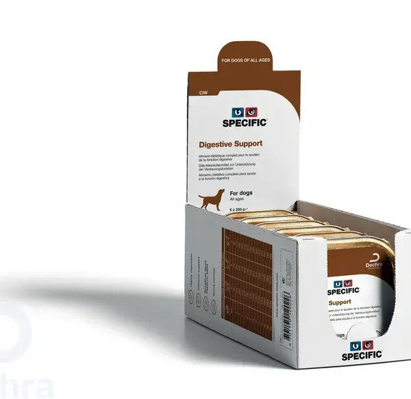 Špeciálne krmivo pre psov Canine ciw 6x300g – optimálna podpora trávenia
