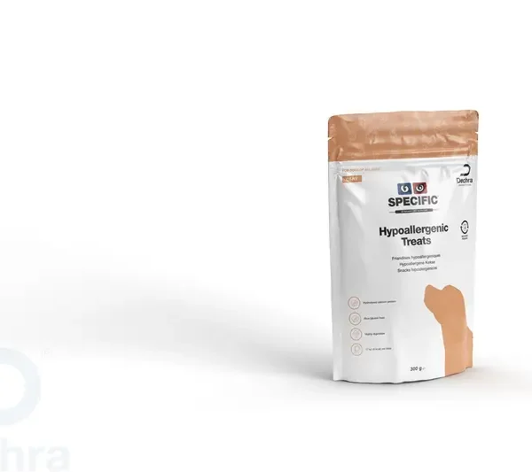 Snacks hipoalergénicos para perros specific canine ct-hy 6x300g - salud y sabor