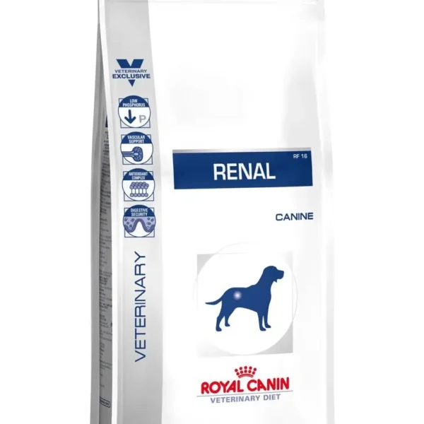 Compra royal vet canine renal rf16 2kg: alimento premium para salud renal de perros