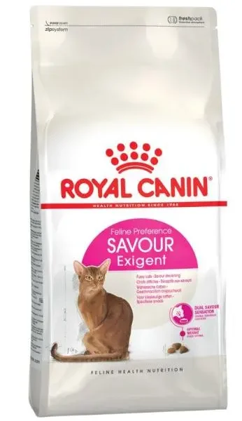 Royal feline adult exigent savour sensation 35/30 4kg - alimento seco saludable para gatos exigentes
