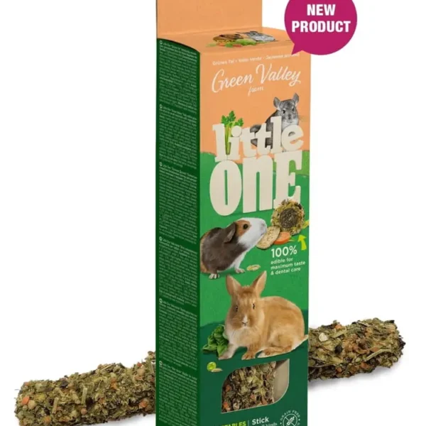 Littleone greenvalley stick s/cereal con vegetales 8x160 gramos