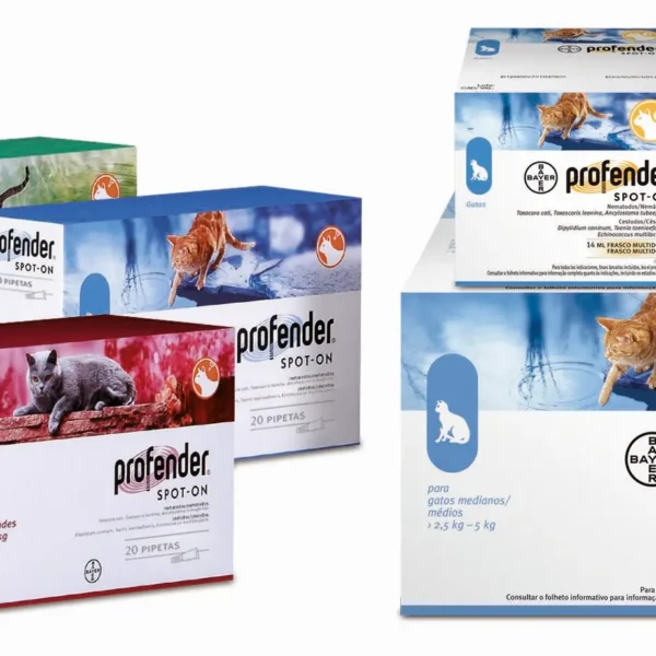 Profender gato 20 x 0,70ml (2,5-5 kg)