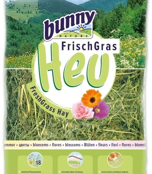 Bunny heno fresco flores 500gr