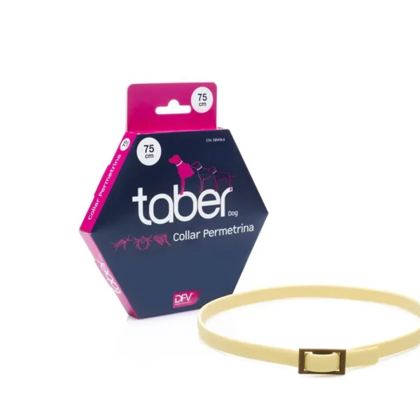 Collar antiparasitario taberdog permetrina 75cm: protección efectiva para tu mascota