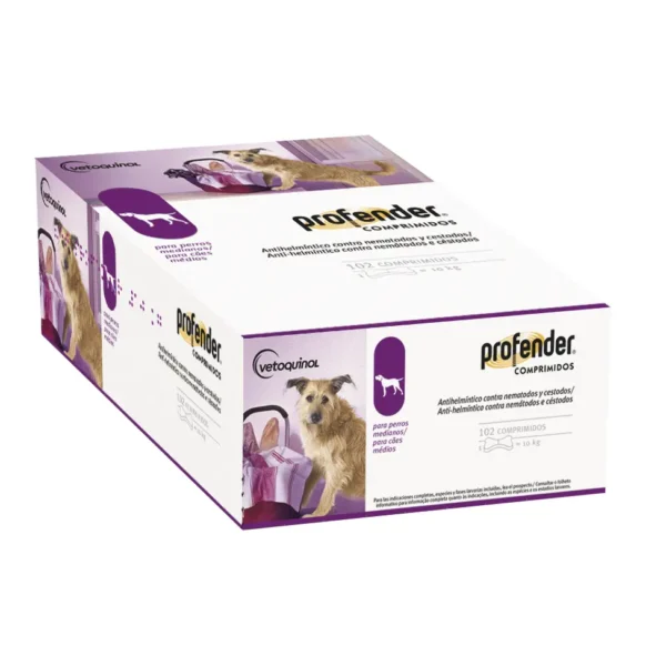 Profender perro 10kg 102cpd