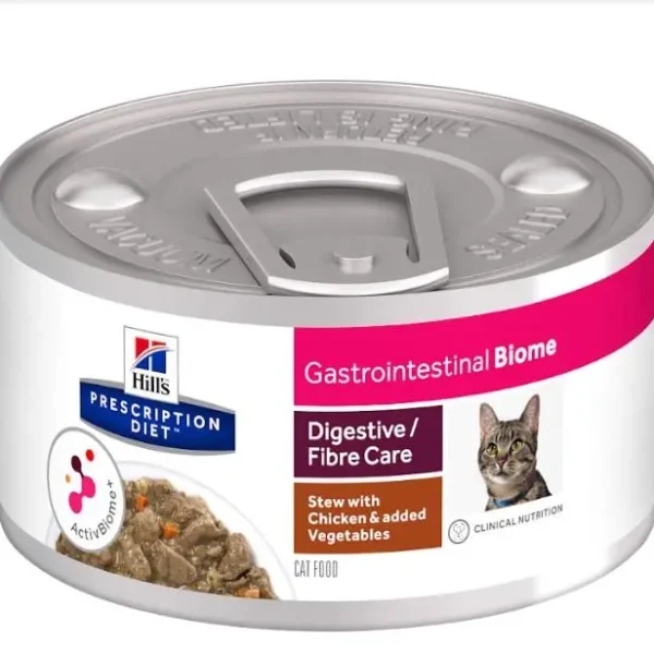 Pack de 24 latas hill’s hpd feline gastrointestinal biome: salud digestiva óptima para gatos