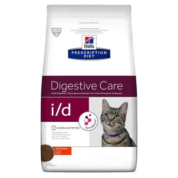 Compra hill’s hpd feline i/d 1,5kg: salud digestiva para gatos