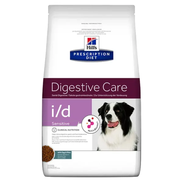 Pienso hill’s hpd canine i/d sensitive 12kg: nutrición especializada para perros sensibles