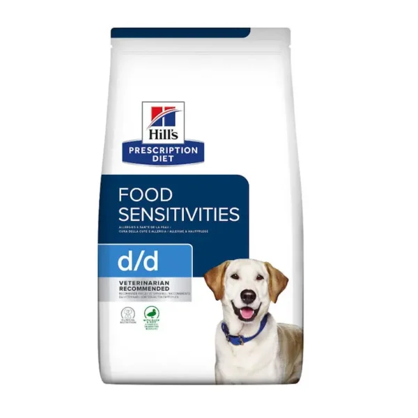 Compra hill’s hpd canine d/d pato y arroz 4kg: nutrición especializada para perros