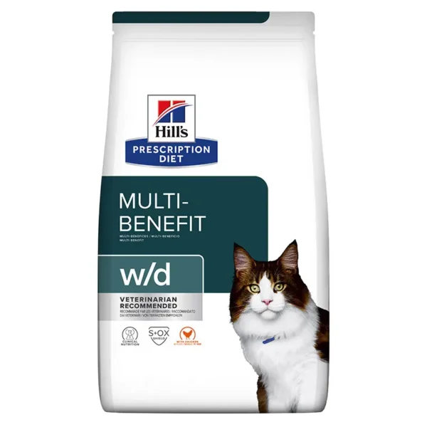 Compra hill’s hpd feline w/d 3kg: salud óptima para gatos