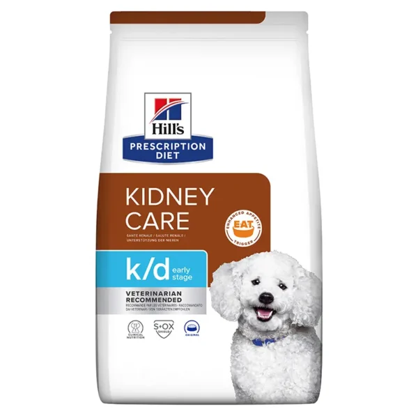 Alimento hill’s hpd canine k/d early stage 1,5kg para perros con problemas renales