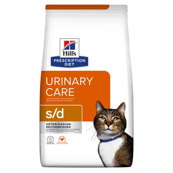 Compra hill’s hpd feline s/d 3kg: dieta especial para gatos con salud urinaria