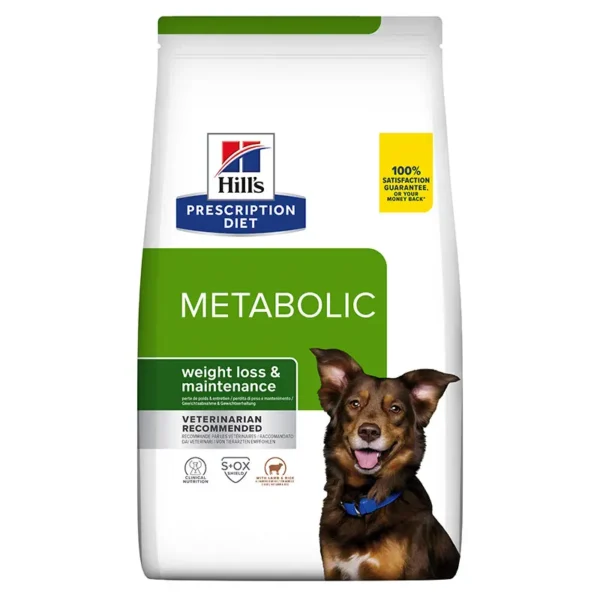 Compra hill’s hpd canine metabolic cordero y arroz 12kg: nutrición óptima para perros