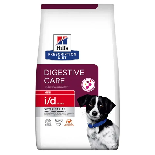 Alimento para perros pequeños hill’s hpd canine i/d stress mini 6kg - digestión saludable y control del estrés